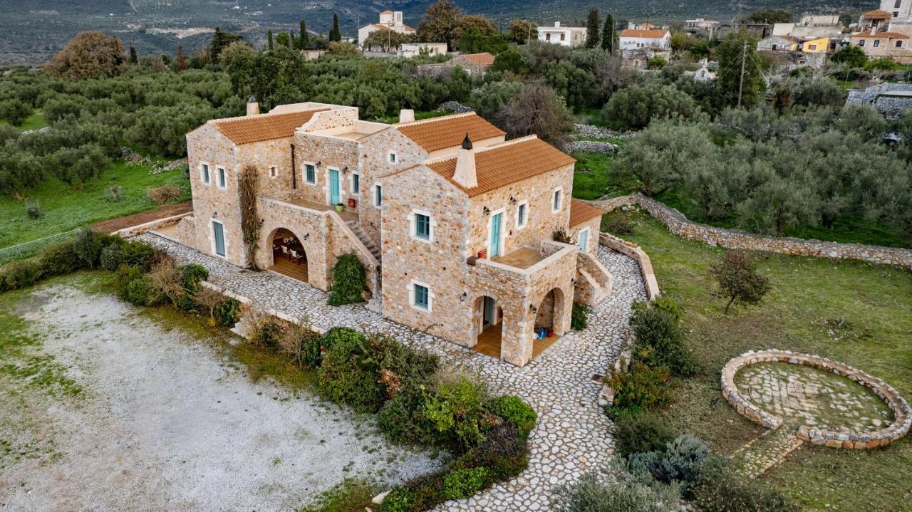 Pandora Aparthotel Pírgos Dhiroú Bagian luar foto