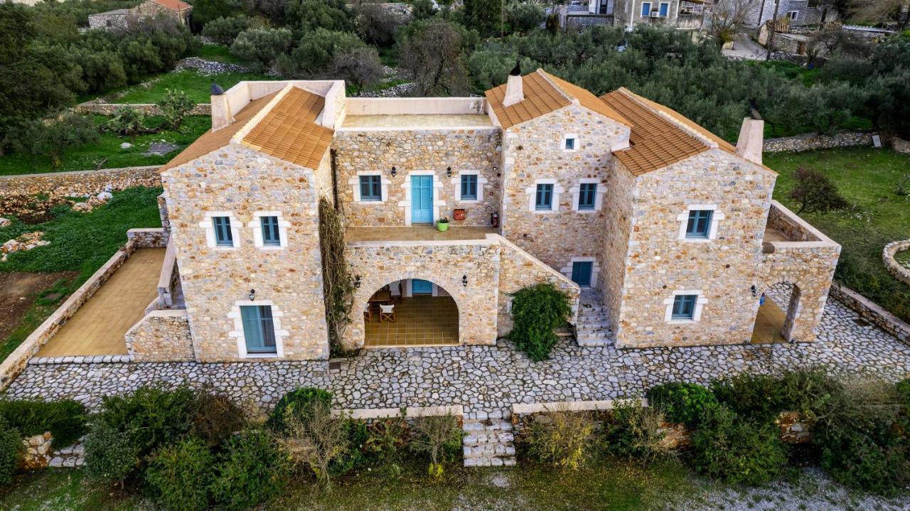 Pandora Aparthotel Pírgos Dhiroú Bagian luar foto