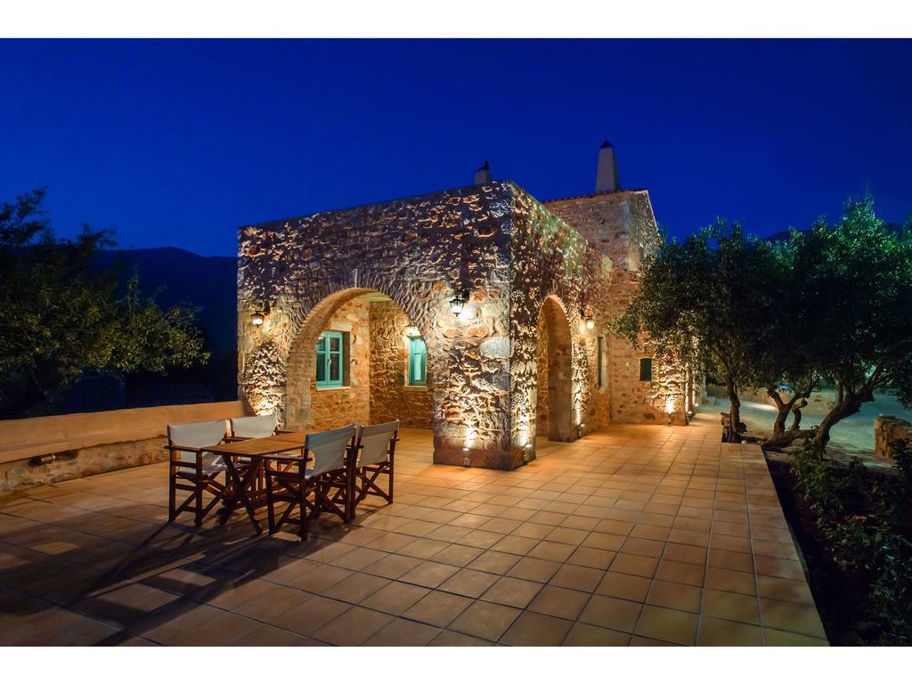 Pandora Aparthotel Pírgos Dhiroú Bagian luar foto