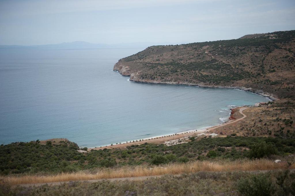 Pandora Aparthotel Pírgos Dhiroú Bagian luar foto