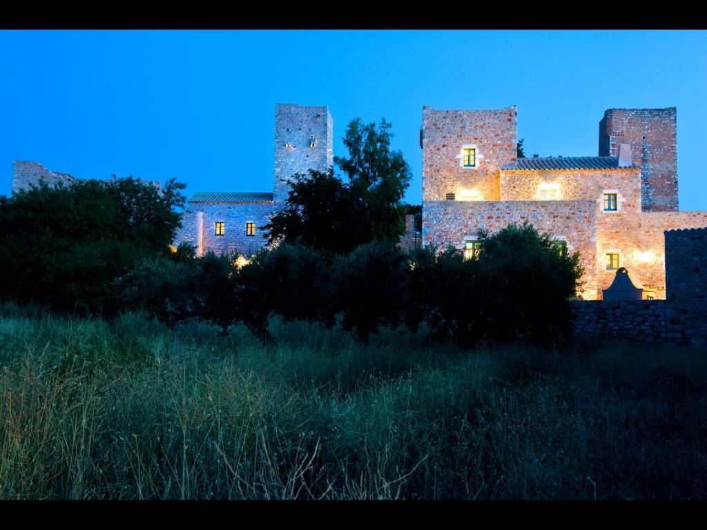 Pandora Aparthotel Pírgos Dhiroú Bagian luar foto