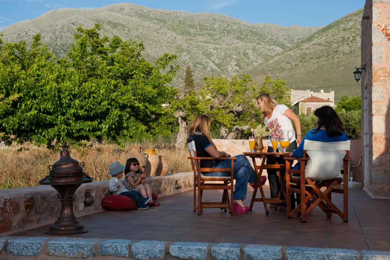 Pandora Aparthotel Pírgos Dhiroú Ruang foto