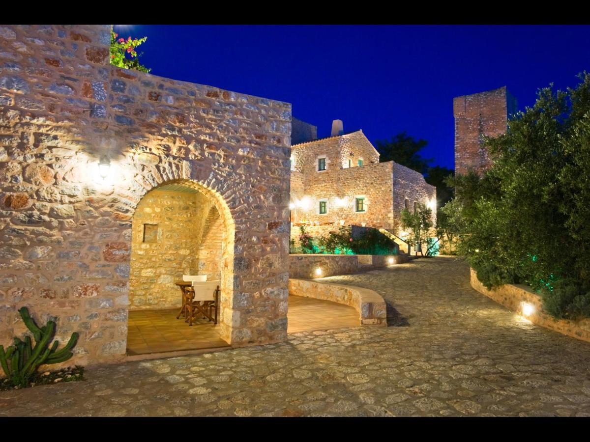 Pandora Aparthotel Pírgos Dhiroú Bagian luar foto