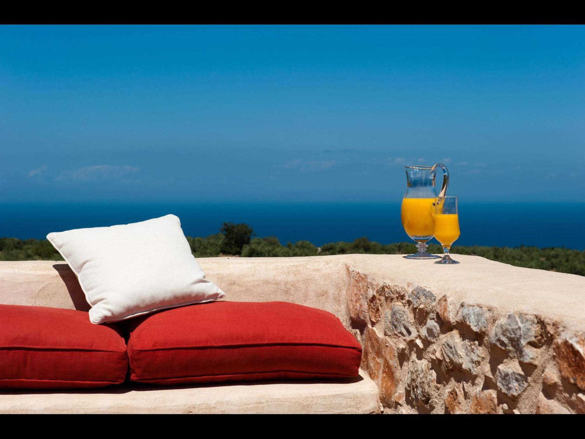 Pandora Aparthotel Pírgos Dhiroú Bagian luar foto